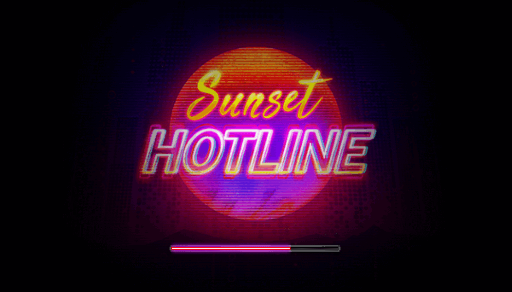 Sunset Hotline Game Loading