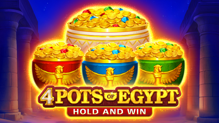 4 Pots of Egypt: Bonus Wheel game interface