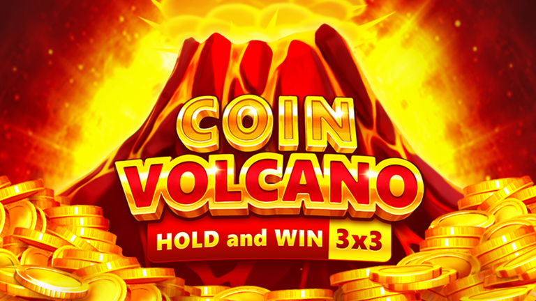 Coin Volcano slot game interface