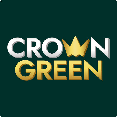 Crowngreen online casino interface with games displayed