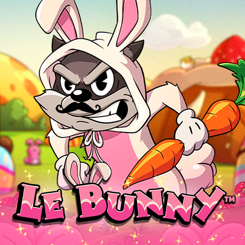 Le Bunny slot game reels featuring vibrant symbols