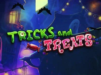 Player enjoying Tricks and Treats slot game
