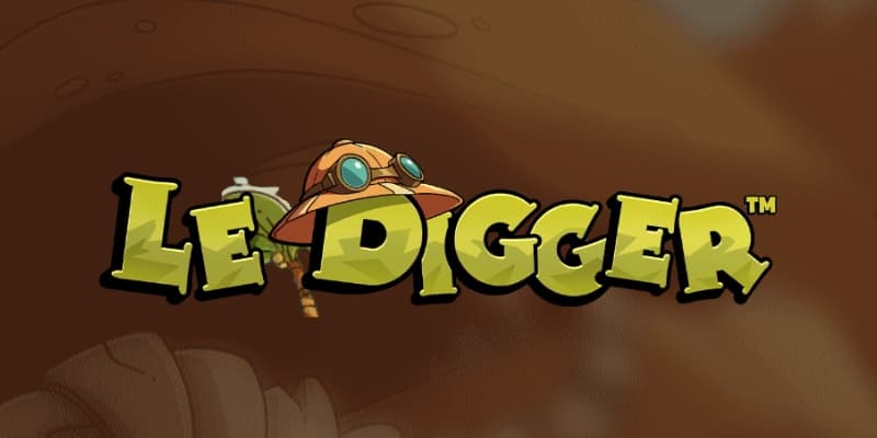 Winning moment in Le Digger slot